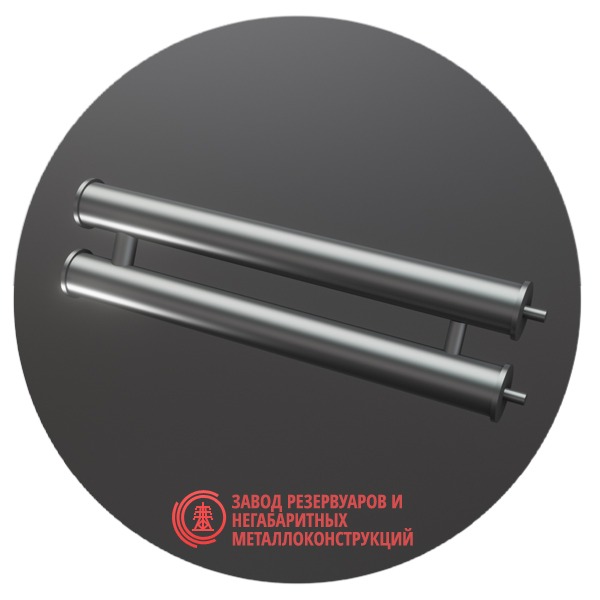 Регистры отопления двухрядные РСП-2x48x2.0-2000 мм
