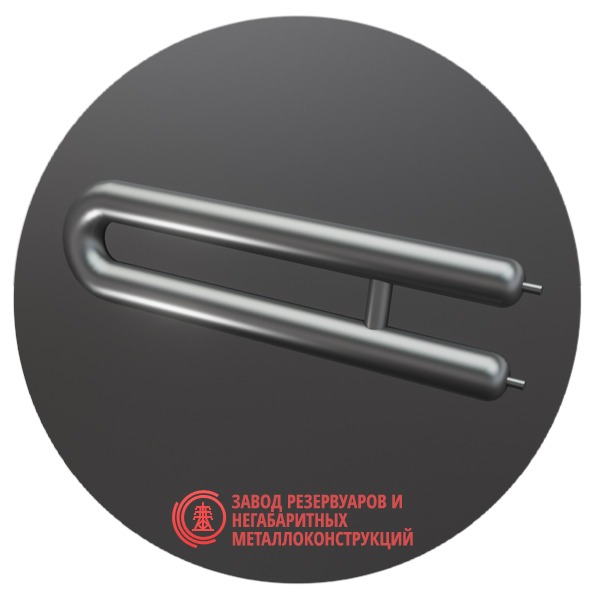 Регистры отопления двухрядные РЗЭ-2x42x2.0-11000 мм